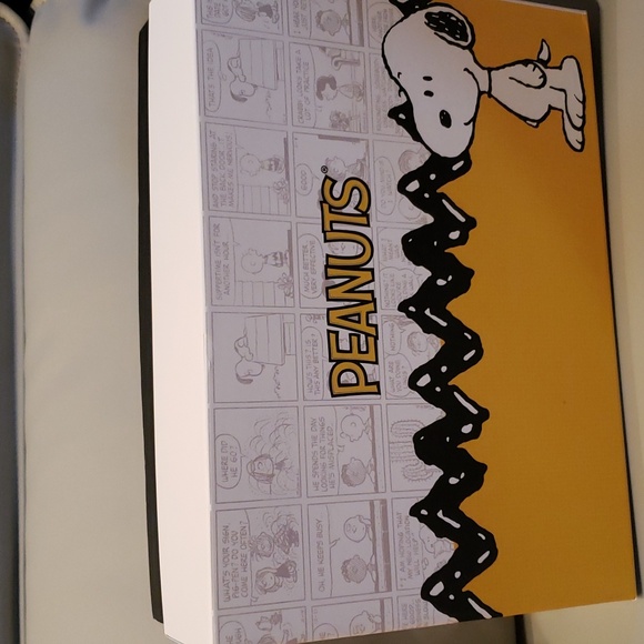 PEANUTS red black Buffalo check mini Backpack wallet keychain 3 pc gift set NWT - Picture 7 of 7